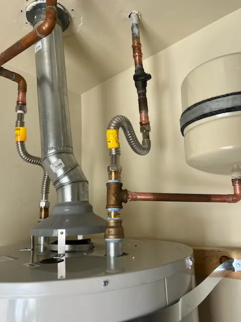 Water heater installation and plumbing repair in Brush Hill