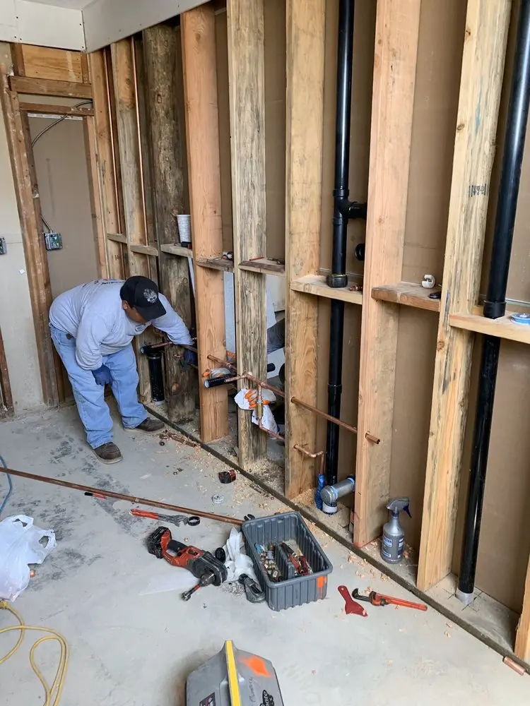 Commercial rough-in plumbing for Commercial Plumbing in Brush Hill